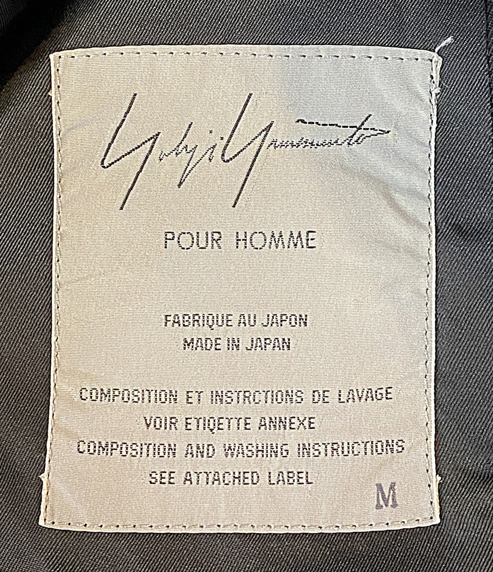 YOHJI YAMAMOTO POUR HOMME テーラードジャケット ダブルジャケット 3ポケット 91AW メンズ SIZE M ヨウジヤマモトプールオム