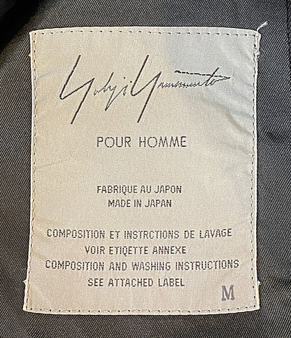 YOHJI YAMAMOTO POUR HOMME テーラードジャケット ダブルジャケット 3ポケット 91AW メンズ SIZE M ヨウジヤマモトプールオム