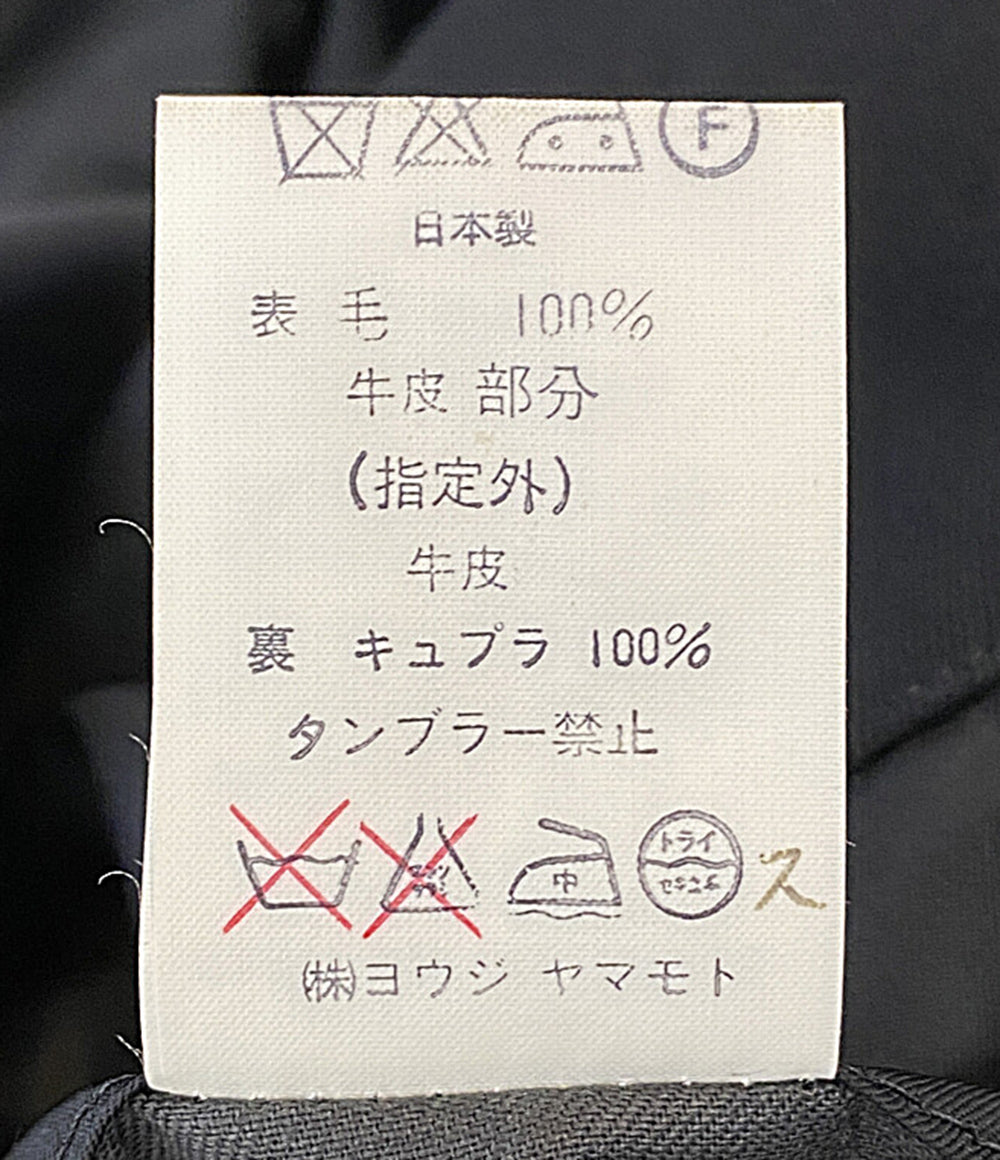 YOHJI YAMAMOTO POUR HOMME テーラードジャケット ダブルジャケット 3ポケット 91AW メンズ SIZE M ヨウジヤマモトプールオム