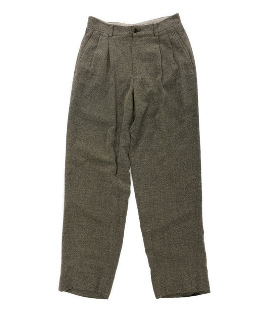ISSEY MIYAKE MEN パンツ ウールナイロンチャコールスラックス 95AW ME53-FF236 メンズ SIZE M イッセイミヤケ メン