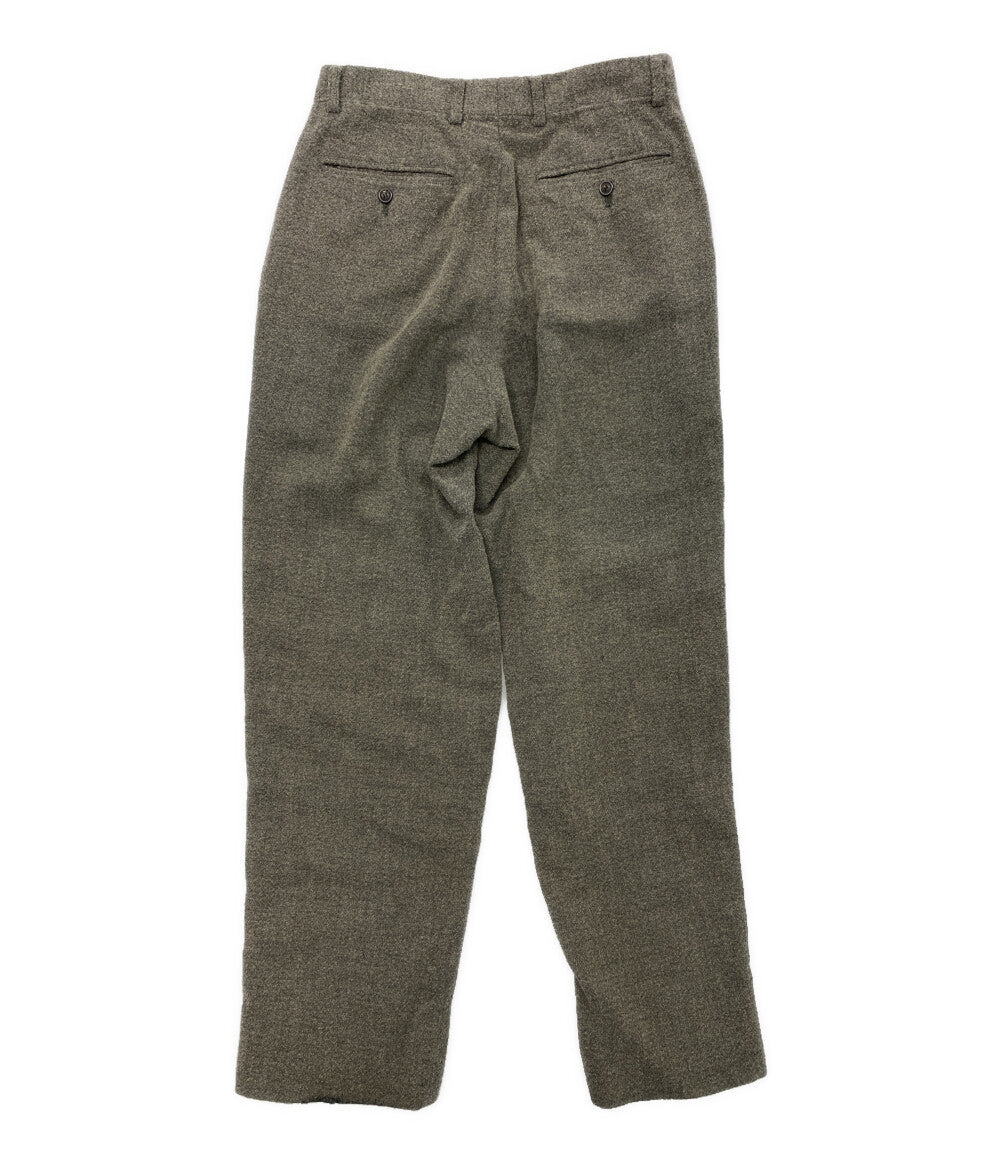 ISSEY MIYAKE MEN パンツ ウールナイロンチャコールスラックス 95AW
