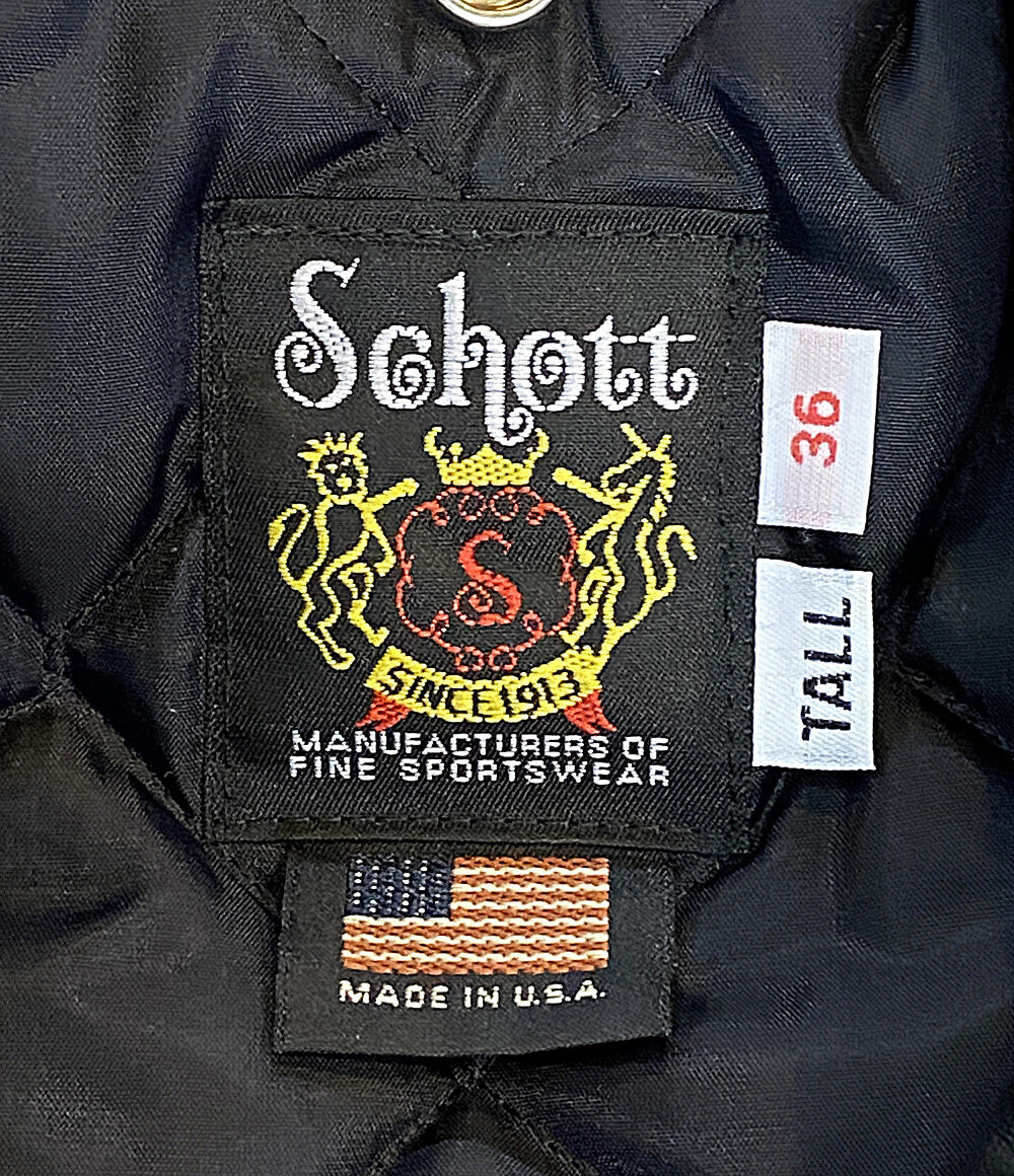 SCHOTT ワンスターライダースジャケット 613UHT 7416 メンズ SIZE 36