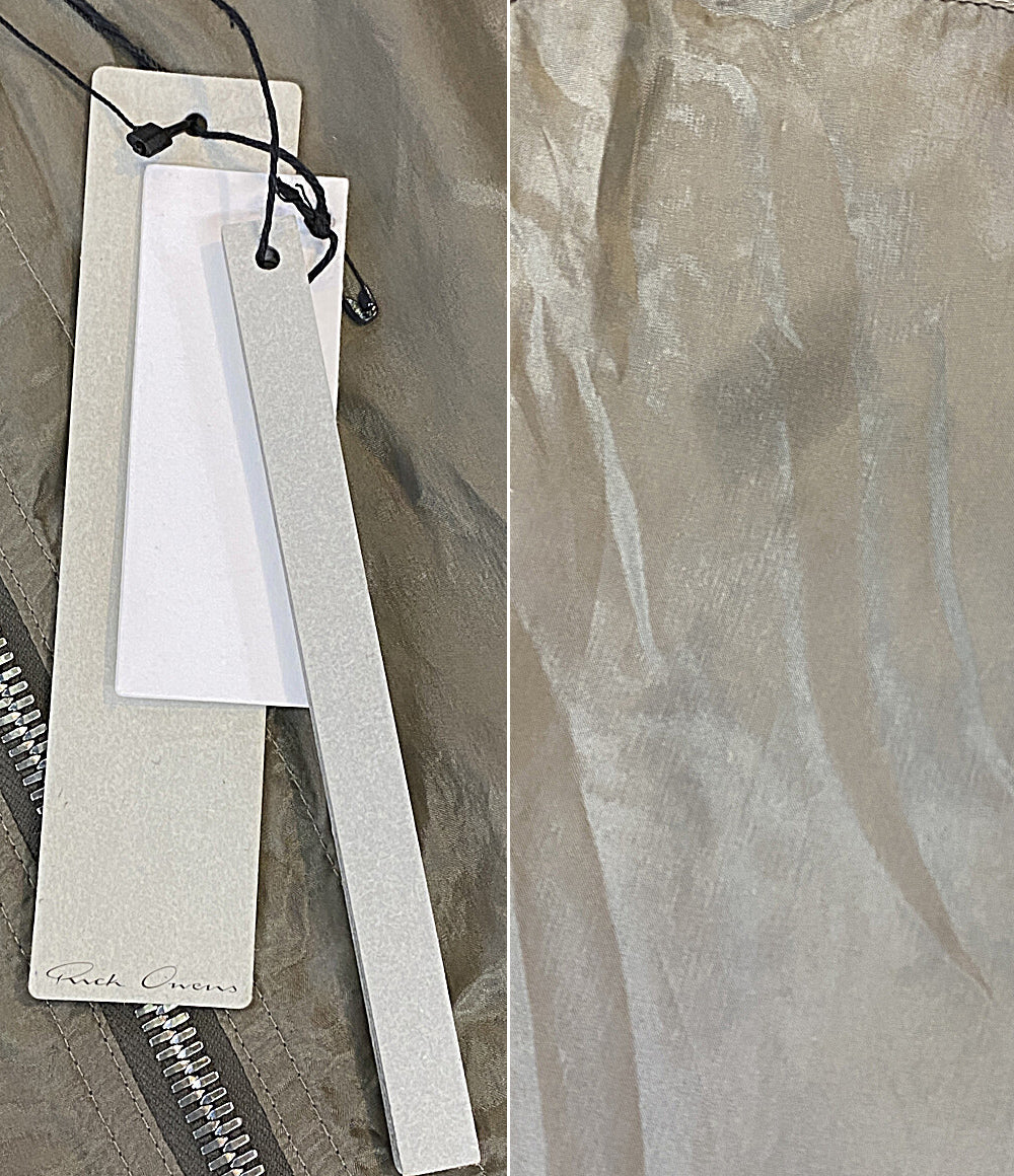 RICK OWENS ジャケット FOGACHIN ZIP FRONT 22SS RP01B4733-J メンズ SIZE 38 リックオウエンス