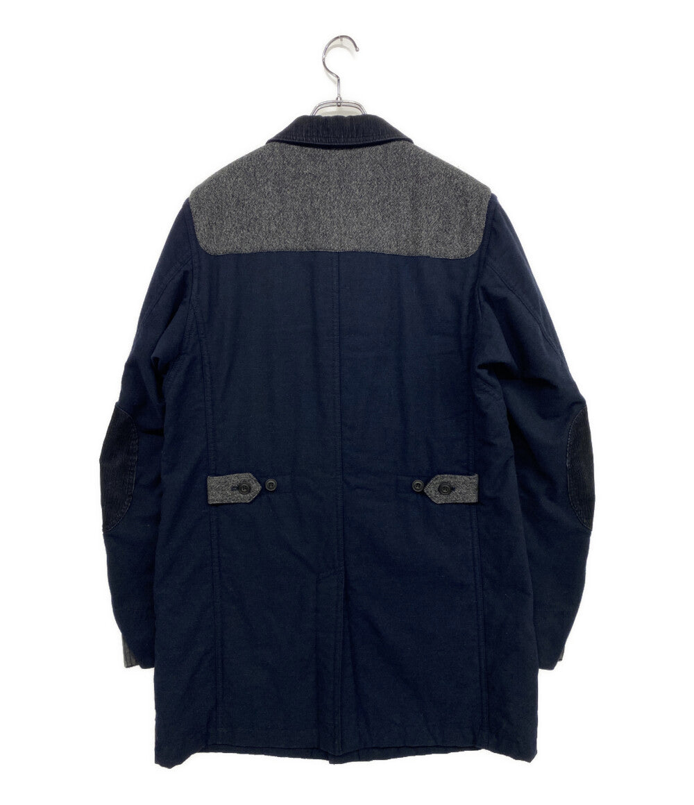COMME des GARCONS HOMME コットンウールアームパッチジャケット 14AW HN-C017 メンズ SIZE L コムデギャルソンオム