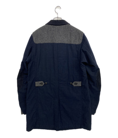 COMME des GARCONS HOMME コットンウールアームパッチジャケット 14AW HN-C017 メンズ SIZE L コムデギャルソンオム