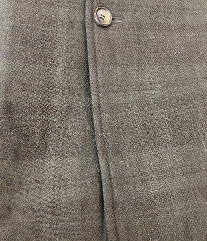 COMME des GARCONS HOMME 内キルティングチェックコート archive 01AW HD-J082 メンズ SIZE M コムデギャルソンオム