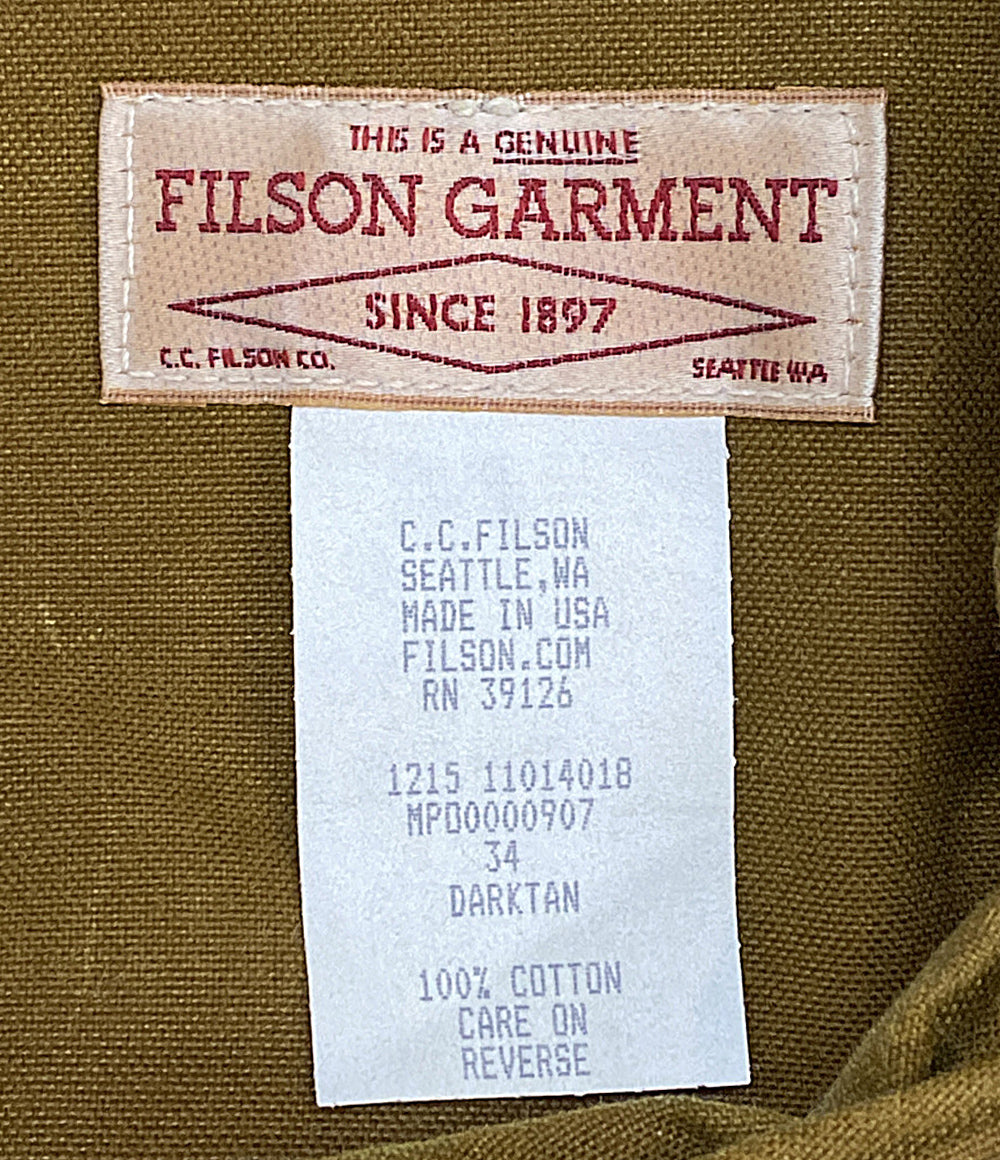 FILSON オーバーオール Double Tin Bibs メンズ SIZE - フィルソン