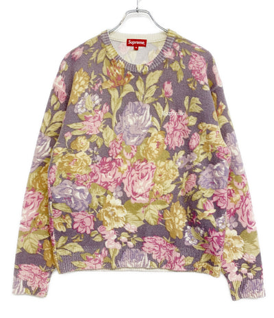 Supreme ニット Printed Floral Angora Sweater メンズ SIZE M シュプリーム