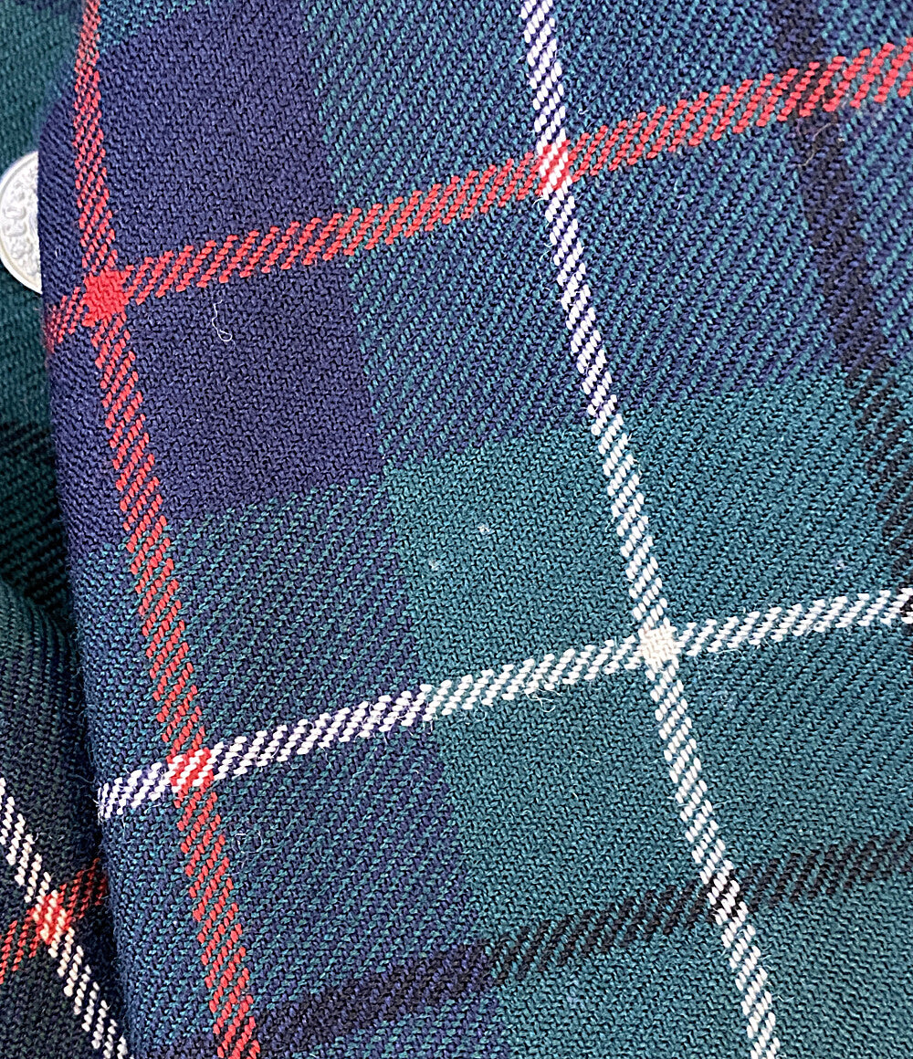 JUNYA WATANABE MAN チェックジャケット ×Levi's ウール グリーン 02AW JUNYA WATANABE MAN チェックジャケット ×Levi's ウール グリーン 02AW