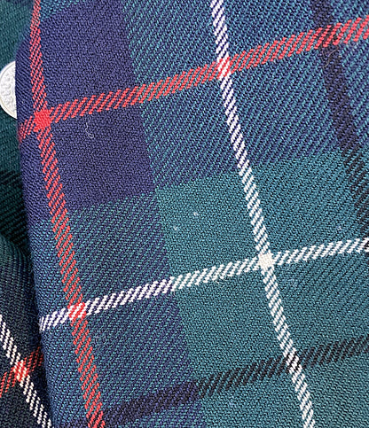 JUNYA WATANABE MAN チェックジャケット ×Levi's ウール グリーン 02AW WG-J030 メンズ SIZE M ジュンヤワタナベマン