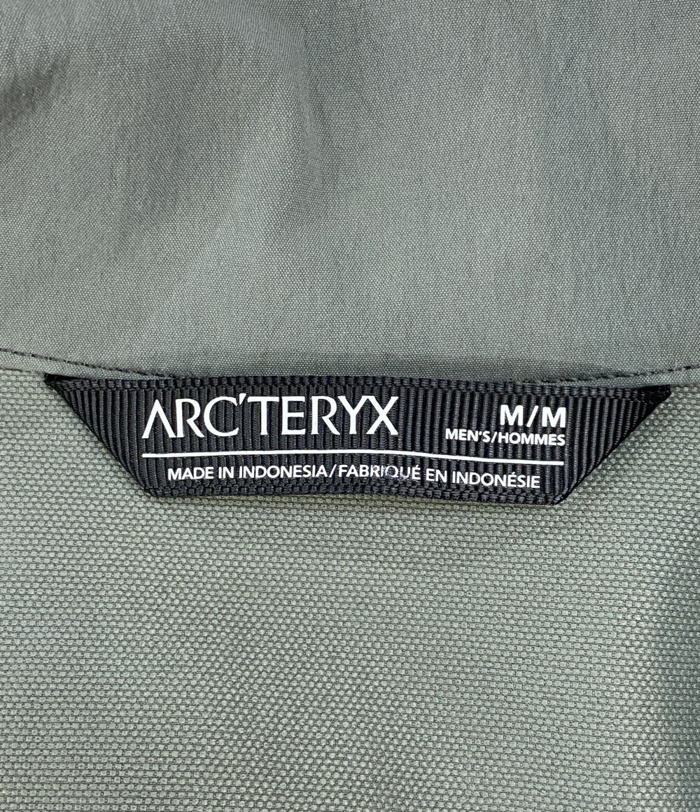 美品 ARC’TERYX ナイロンジャケット GAMMA JACKET カーキ X000009908 メンズ SIZE M アークテリクス