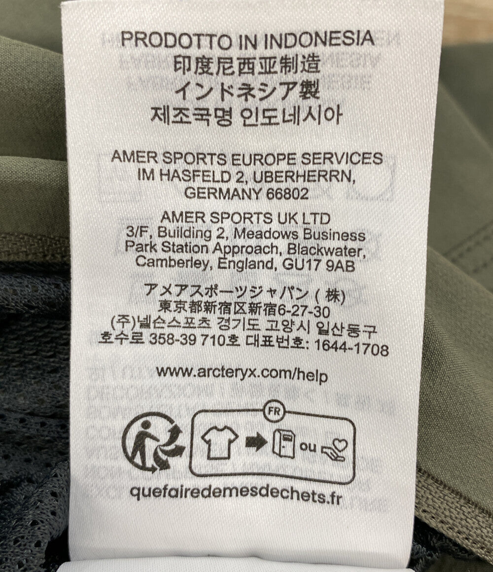 美品 ARC’TERYX ナイロンジャケット GAMMA JACKET カーキ X000009908 メンズ SIZE M アークテリクス