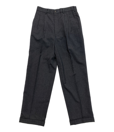 美品 COMME des GARCONS HOMME DEUX アーカイブ ウールロングパンツ DP-95015 メンズ SIZE M コムデギャルソンオムドゥ