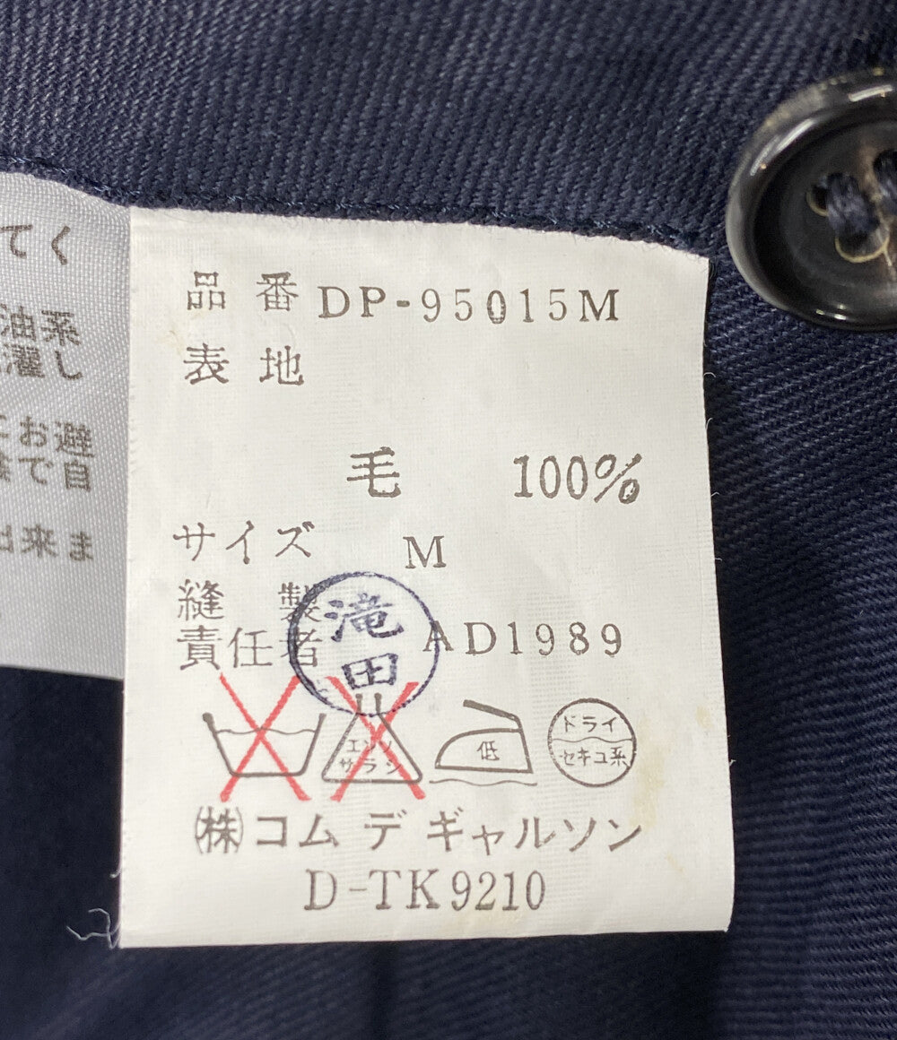 美品 COMME des GARCONS HOMME DEUX アーカイブ ウールロングパンツ DP-95015 メンズ SIZE M コムデギャルソンオムドゥ