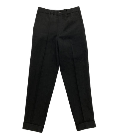 美品 COMME des GARCONS HOMME PLUS アーカイブ 刺繍デザインウールトラウザー 01AW PC-P002 メンズ SIZE S コムデギャルソンオムプリュス