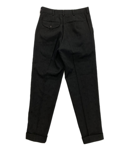 美品 COMME des GARCONS HOMME PLUS アーカイブ 刺繍デザインウールトラウザー 01AW PC-P002 メンズ SIZE S コムデギャルソンオムプリュス