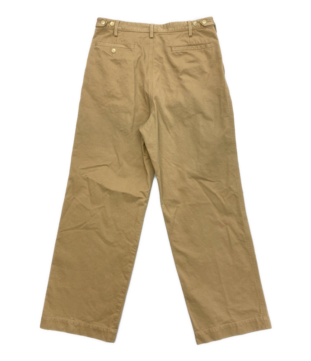 AURALEE パンツ 25SS WASHED FINX CHINO ONEーTUCK PANTS A25SP02FC メンズ SIZE 5 オーラリー