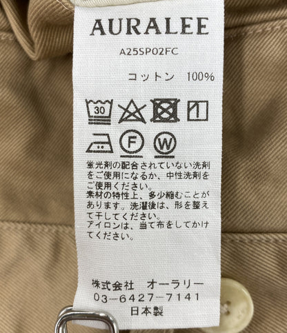 AURALEE パンツ 25SS WASHED FINX CHINO ONEーTUCK PANTS A25SP02FC メンズ SIZE 5 オーラリー