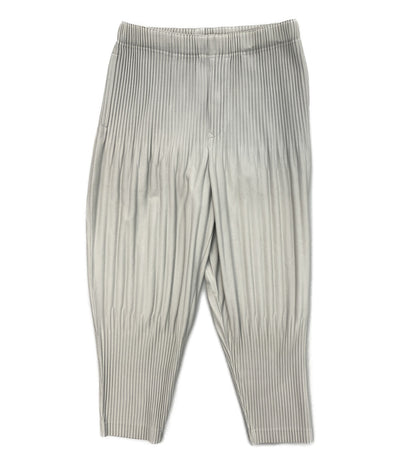 ISSEY MIYAKE HOMME PLISSE オムプリッセイッセイミヤケ パンツ BASICS LIGHT GRAY HP55JF151 メンズ SIZE 2
