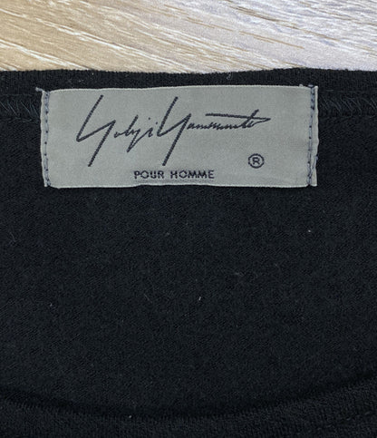YOHJI YAMAMOTO POUR HOMME ニット ウールロングスリーブトップ 18AW HC-T28-177 メンズ SIZE 3 ヨウジヤマモトプールオム
