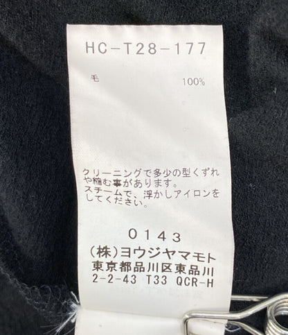 YOHJI YAMAMOTO POUR HOMME ニット ウールロングスリーブトップ 18AW HC-T28-177 メンズ SIZE 3 ヨウジヤマモトプールオム
