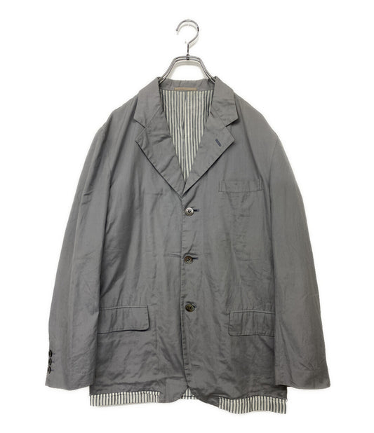 COMME des GARCONS HOMME アーカイブ テーラードジャケット 内柄3Bジャケット 02SS メンズ SIZE S コムデギャルソンオム