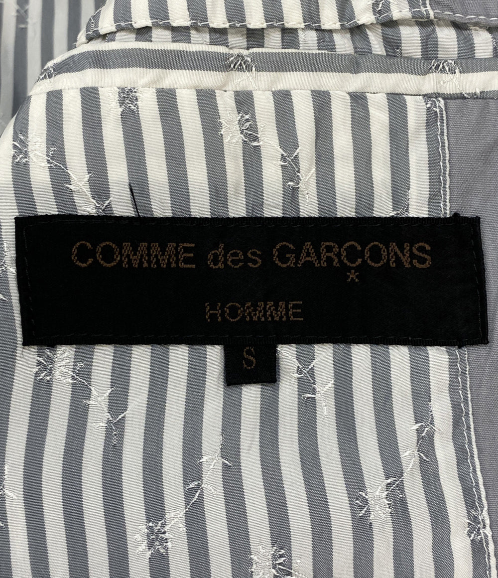 COMME des GARCONS HOMME アーカイブ テーラードジャケット 内柄3Bジャケット 02SS メンズ SIZE S コムデギャルソンオム