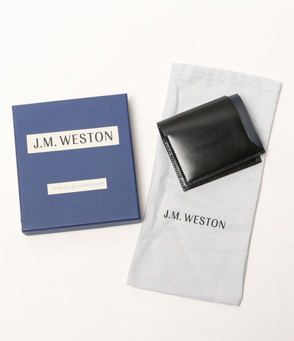 j.m weston 2つ折りカードウォレット レディース ジェイエムウエストン