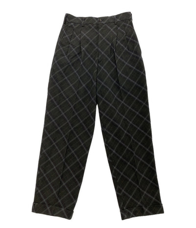美品 COMME des GARCONS HOMME PLUS バイアスタックチェックパンツ PP-04001S メンズ SIZE S コムデギャルソンオムプリュス