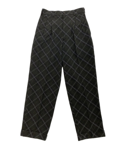 美品 COMME des GARCONS HOMME PLUS バイアスタックチェックパンツ PP-04001S メンズ SIZE S コムデギャルソンオムプリュス