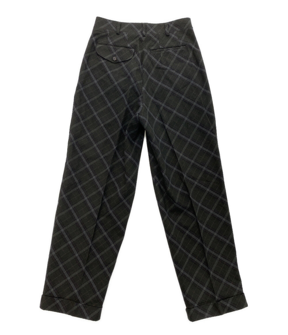 美品 COMME des GARCONS HOMME PLUS バイアスタックチェックパンツ PP-04001S メンズ SIZE S コムデギャルソンオムプリュス