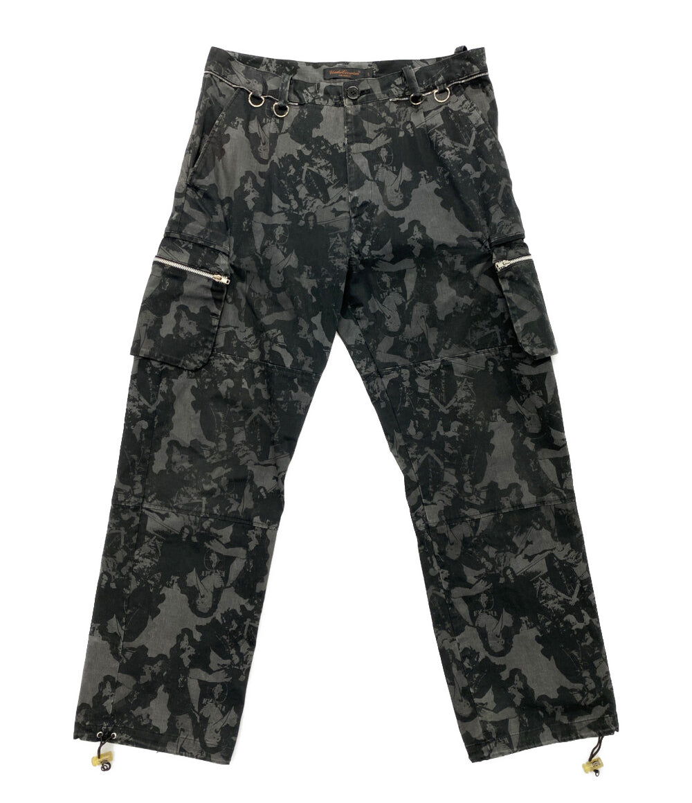 UNDERCOVER アーカイブ SCAB期 迷彩 グラフィック転写 カーゴパンツ 03SS U308 メンズ SIZE L アンダーカバー