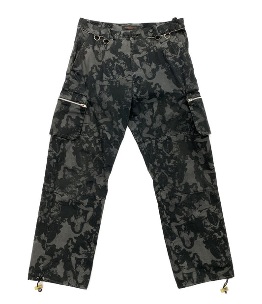 UNDERCOVER アーカイブ SCAB期 迷彩 グラフィック転写 カーゴパンツ 03SS U308 メンズ SIZE L アンダーカバー