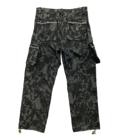 UNDERCOVER アーカイブ SCAB期 迷彩 グラフィック転写 カーゴパンツ 03SS U308 メンズ SIZE L アンダーカバー