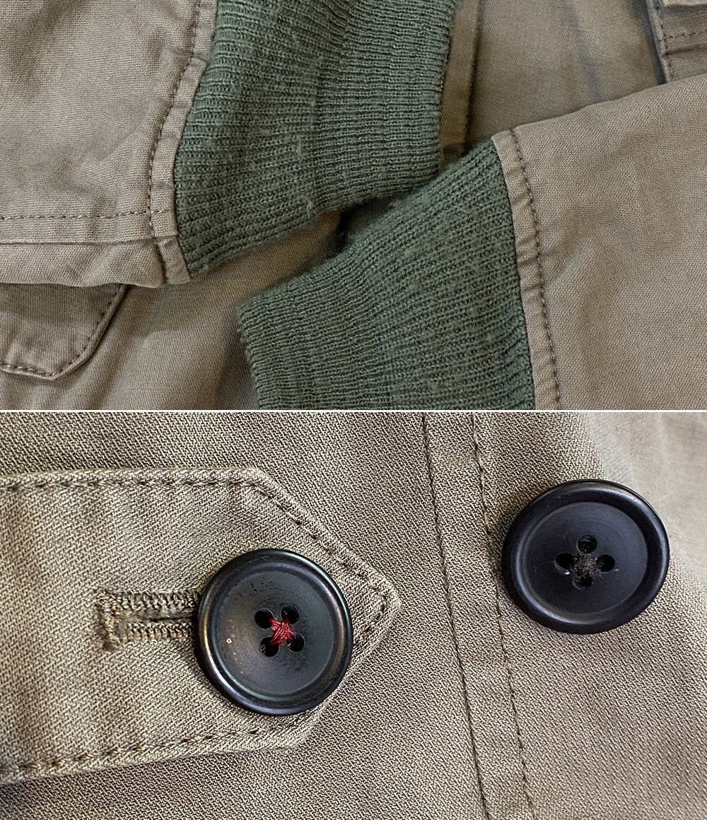 UNDERCOVER アーカイブ ジャケット But Beautiful期 内ファージップジャケット カーキ 04AW B255-B17 メンズ SIZE M アンダーカバー
