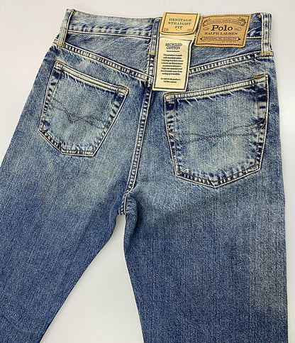 美品 POLO RALPH LAUREN デニムパンツ ストレートジーンズ メンズ SIZE 28/30 ポロ・ラルフローレン
