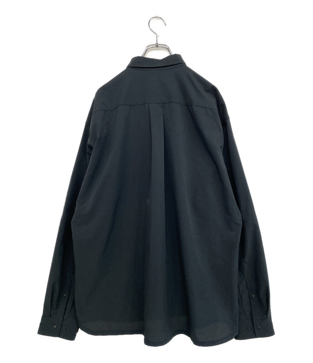 sacai 長袖シャツ Cotton Oxford × Nylon Twill Shirt AD2022 SCM-040
