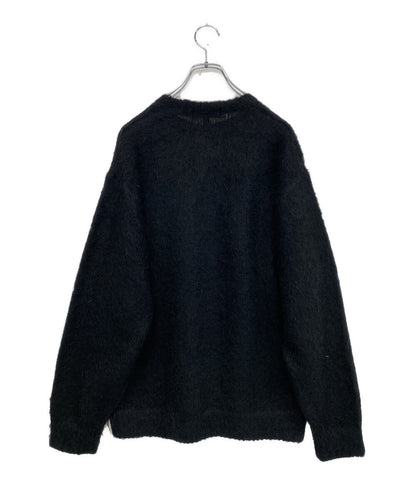 美品 Supreme モヘアニット 胸ロゴ メンズ SIZE M シュプリーム
