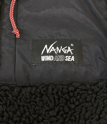 WIND AND SEA × NANGA ナンガ ボアフリースジャケット メンズ SIZE L ウィンダンシー
