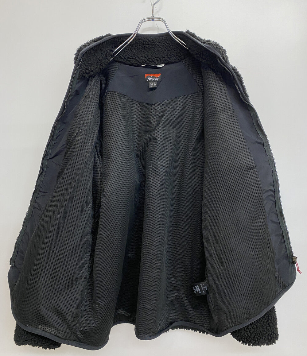 WIND AND SEA × NANGA ナンガ ボアフリースジャケット メンズ SIZE L ウィンダンシー