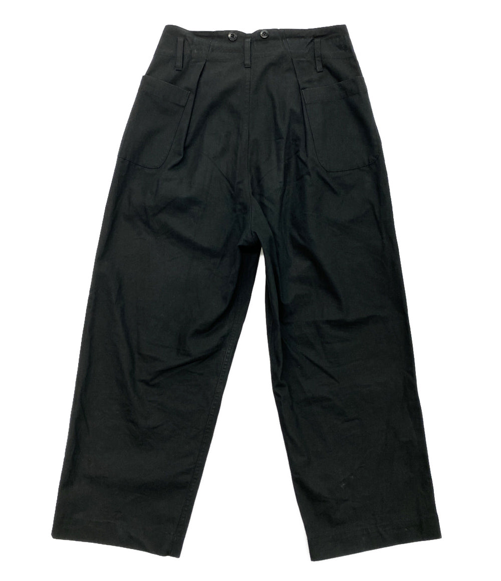GURANK グランク パンツ オックスフォードワークトラウザー ブラック メンズ SIZE 4