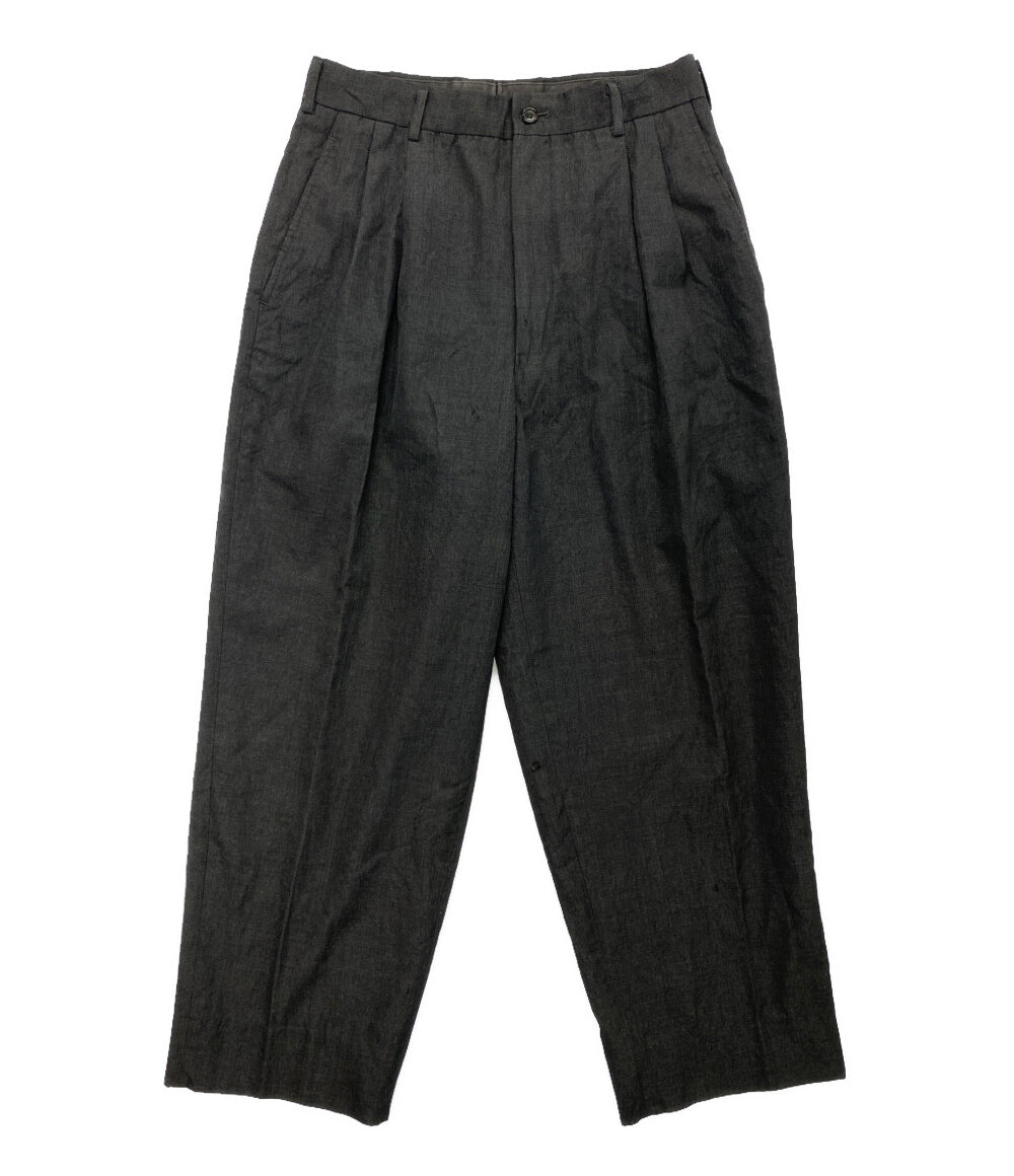 COMME des GARCONS HOMME パンツ AD1998 ウールギャバ ダークグレー HP-04004S メンズ SIZE S コムデギャルソンオム