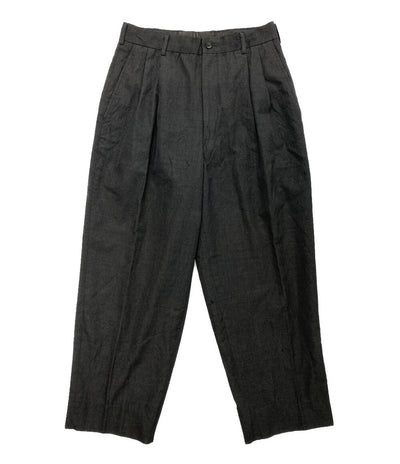 COMME des GARCONS HOMME パンツ AD1998 ウールギャバ ダークグレー HP-04004S メンズ SIZE S コムデギャルソンオム
