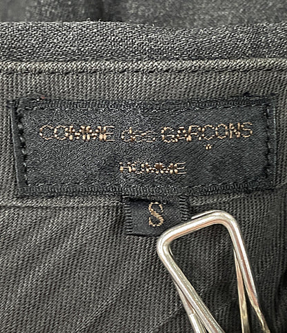 COMME des GARCONS HOMME パンツ AD1998 ウールギャバ ダークグレー HP-04004S メンズ SIZE S コムデギャルソンオム