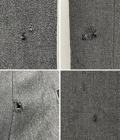 COMME des GARCONS HOMME パンツ AD1998 ウールギャバ ダークグレー HP-04004S メンズ SIZE S コムデギャルソンオム