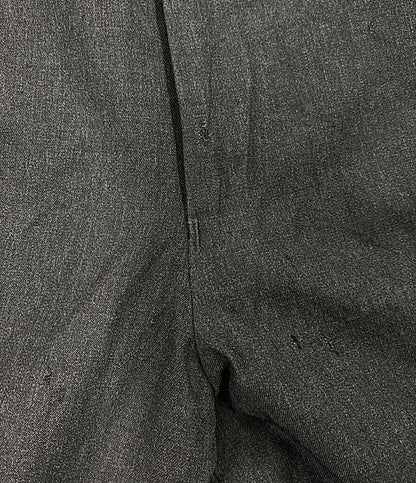 COMME des GARCONS HOMME パンツ AD1998 ウールギャバ ダークグレー HP-04004S メンズ SIZE S コムデギャルソンオム