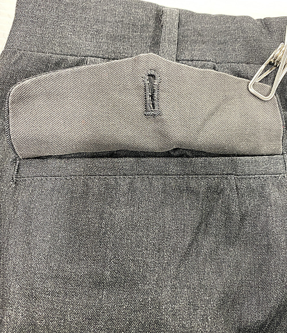 COMME des GARCONS HOMME パンツ AD1998 ウールギャバ ダークグレー HP-04004S メンズ SIZE S コムデギャルソンオム