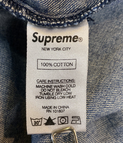Supreme デニムジャケット 18AW Vampire Denim Zip Up Shirt メンズ SIZE L シュプリーム