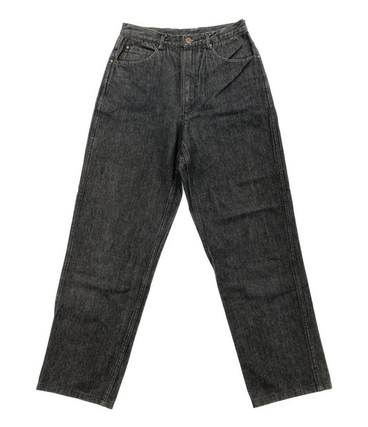 COMME des GARCONS HOMME デニムパンツ 80s ロゴタブデニム ブラック HP-01902S メンズ SIZE S コムデギャルソンオム