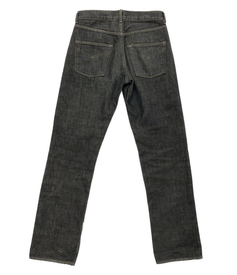 YOHJI YAMAMOTO 2002AW ブラックデニムパンツ メンズ SIZE 2 ヨウジヤマモト